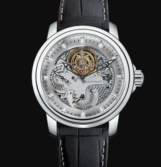 Blancpain Villeret Watch Review Carrousel Volant Une Minute Replica Watch 0225 3434 53B